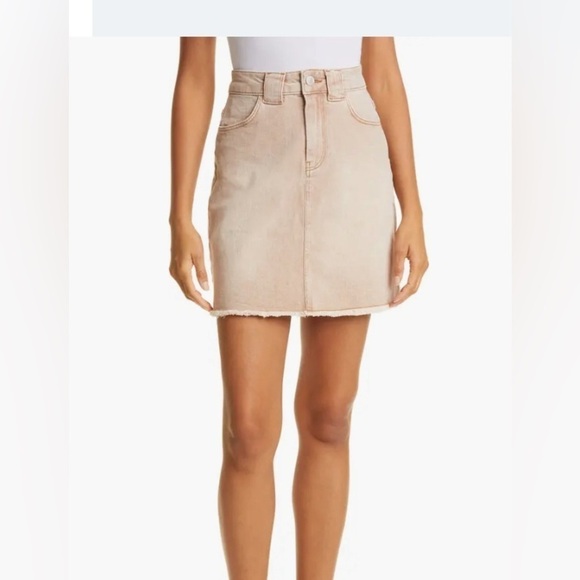 Ted Baker Ravima Clay denim skirt size 6 - Picture 1 of 13